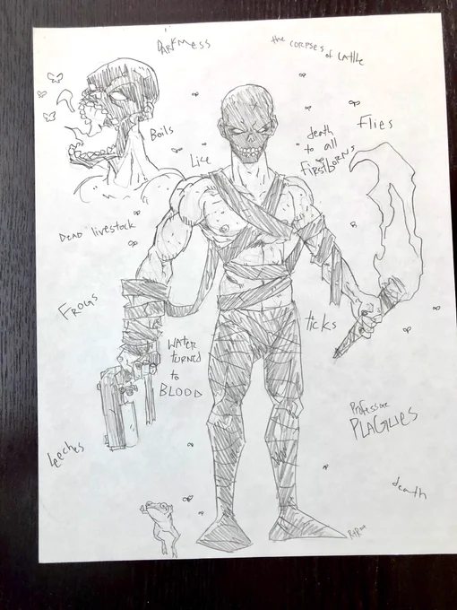 As promised here are some old villains that fought the Peace Patrol &amp; Freak Force. The big baddies were Prof Plague could recreate the Biblical plagues of Egypt and Dr Splicer continuously modified his body with animal parts. Splicer eventually mutates into the Manticore. 