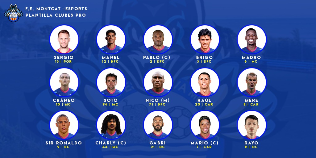 🧾 PLANTILLA OFICIAL 🧾

⚡ Estos serán los guerreros qué vendrán a demostrar que en Montgat peleamos cada partido como el último 💥