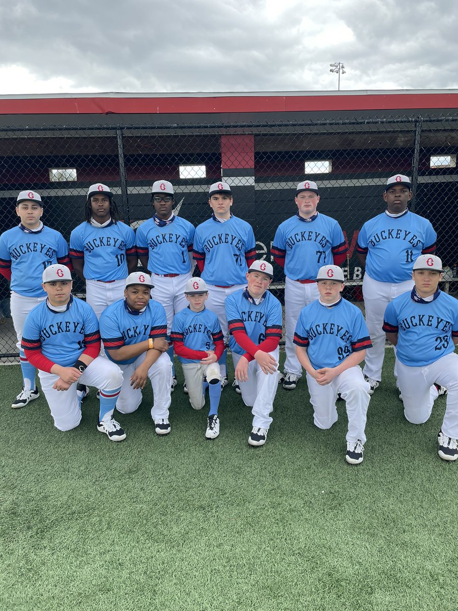 cbf_kids's tweet photo. The Buckeyes came away with a spilt on Opening Day. CBF dropped the first game 5-2 to the Oakley Spikes, but bounced back in game two to defeat Bay 7-5. #DMDB https://t.co/q5p4PIKGyi