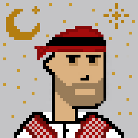 arabianpunks's tweet photo. Ramadan Kareem to those observing the holy month!
#ArabianPunks https://t.co/O5drKuT1iP
#cryptoart #NFT #nftcollector #unofficialpunks https://t.co/FDMa4RccKm