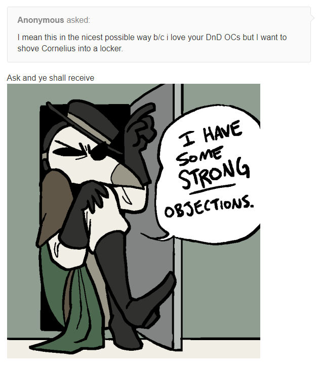 A shitpost from the Tumblr blog 