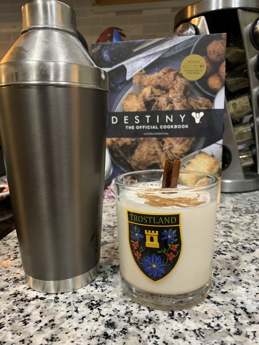Mooglifeart's tweet photo. Recently I have been cooking #destiny #recipes from the official cookbook for my hubby, @stenhousems. Every meal/drink has been delicious! #destinycookbook #destiny2 #bungie @Bungie https://t.co/ticCGjfjPU