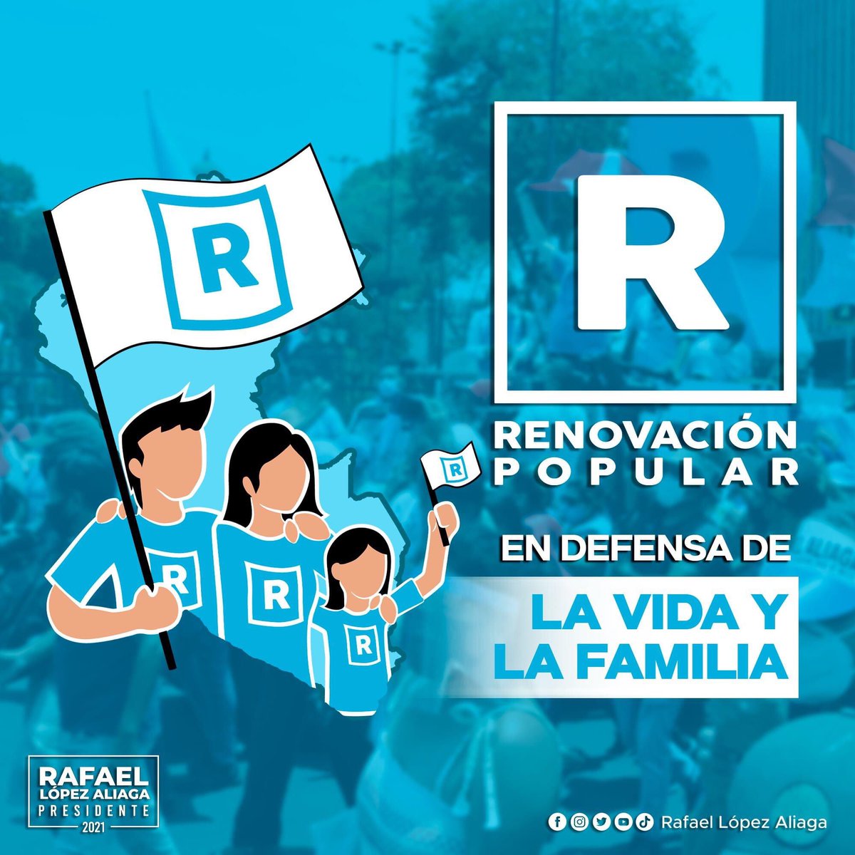 No se queden sin votar ...
Por el cambio, pro vida, pro familia, anticorrupción 
#RafaelPresidente2021 
#RafaelEnPrimeraVuelta 
#RenovacionPopular 
#RenovacionPopular
