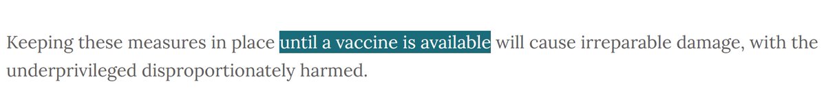 5. Aged like milk in the sun. GBD came out in October, the first very good vaccine results came out in November 2020. GBD needs the lack of a better alternative for its infection propagation to make sense - that's why the vaccines have pulled the rug from under the GBD's feet.