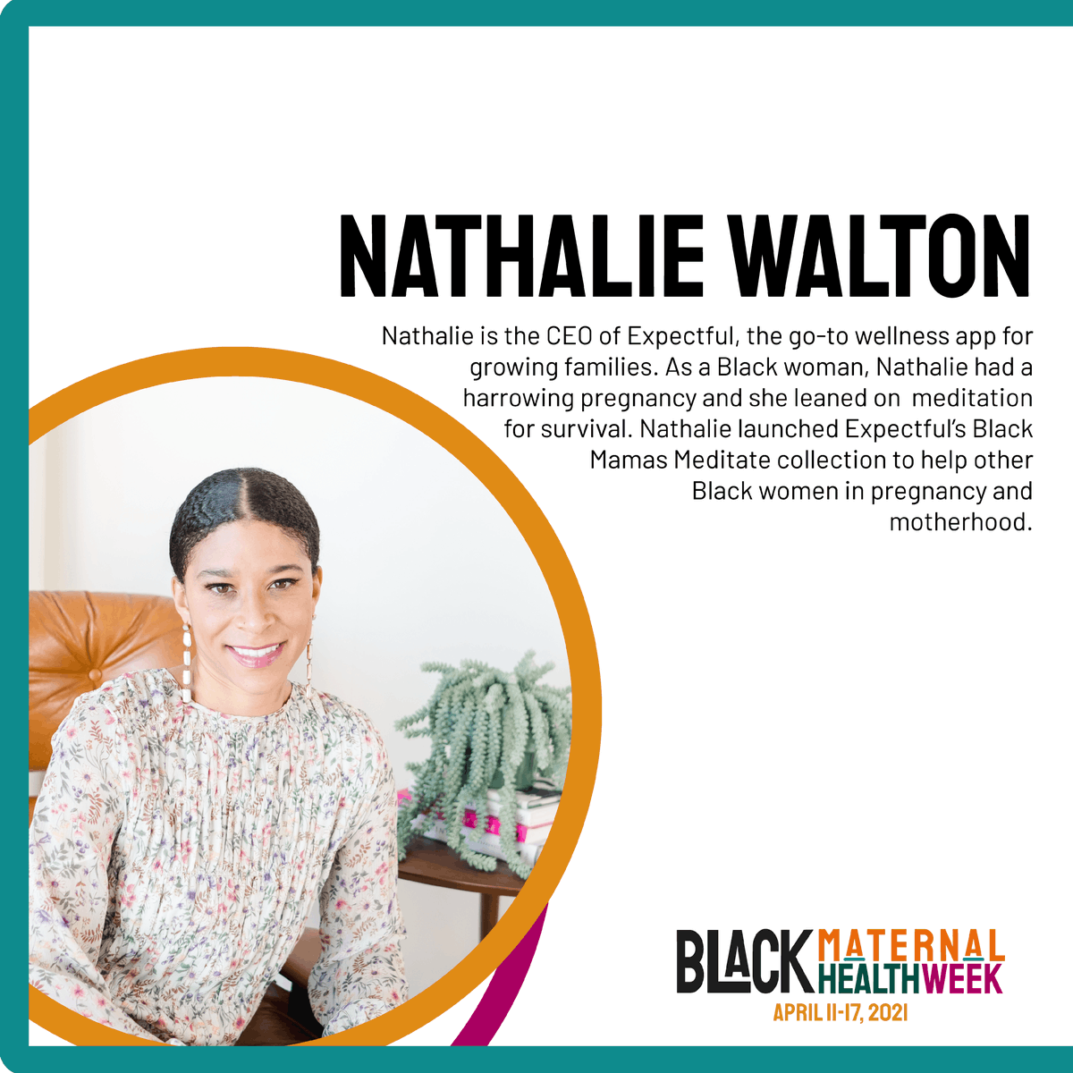 rhimpact__'s tweet photo. Monday, 4/12, We are “Taking Care of Black Mamas” with a meditation and wellness session in partnership with @Expectful. Panelists include @nathaliegwalton, @denisevasi,  Dr. Anne Porter, and Veladya Chapman. #NBEC4BlackMamas
Learn more: https://t.co/qHtE3Xi91a https://t.co/XKsnpCfp4i