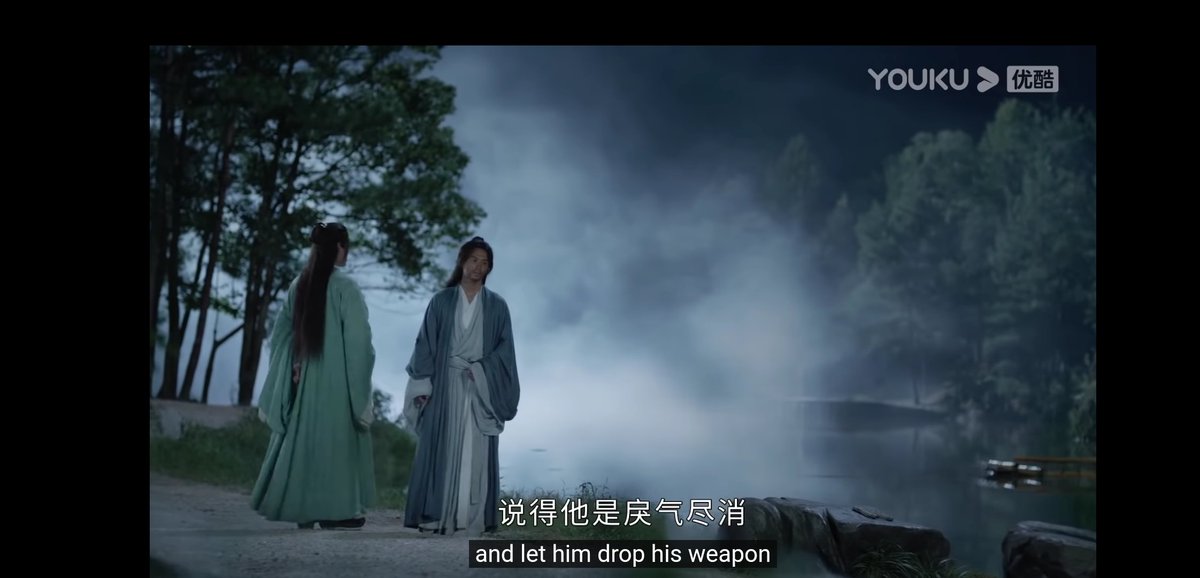  #shlengsubs"all living beings under the sun have a place in my heart. Im skilled at talking him into diminishing his thirst for violence so as to drop his blade by copiously quoting the classics with fancy flowery language."