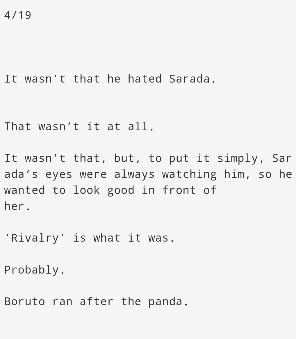 S A R R A H (♡˙︶˙♡) on X: Naruto, in his own way, had raised Boruto with  overflowing love for his son 😭💖 from Boruto: Naruto The Movie Novel  version  / X