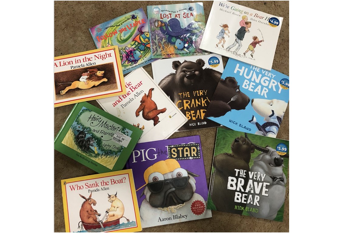 JenAthanasiou's tweet photo. It is always good to have some books with you on a casual day. These are a few of the books that I chose from to take with me. All of them have a underlying message and can instigate multiple activities after reading it. A great resource for casual teachers to have! #acuedu_p https://t.co/4X7Nr4N1RZ