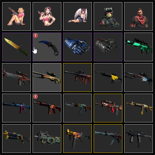 lauren2lauren's tweet photo. My new inventory in CS :) https://t.co/xKTgIYtdD3