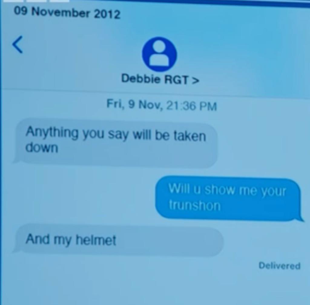 Surely this text is the wrong way round? #LineOfDuty
