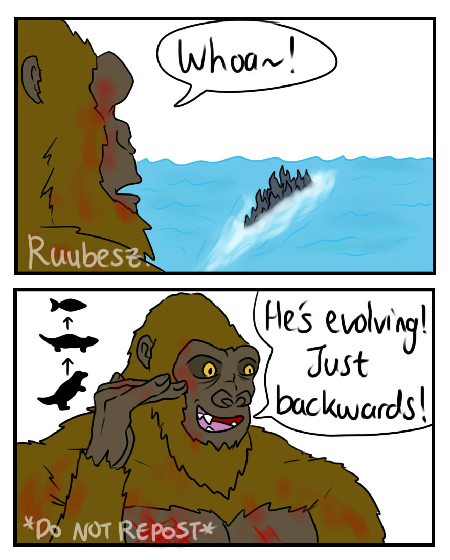 ruubesz's tweet photo. More Godzilla memes I guess
*DO NOT REPOST MY ART*
#GodzillaVsKong #Godzilla #Kong #godzillavskongspoilers https://t.co/saMYLETO9T