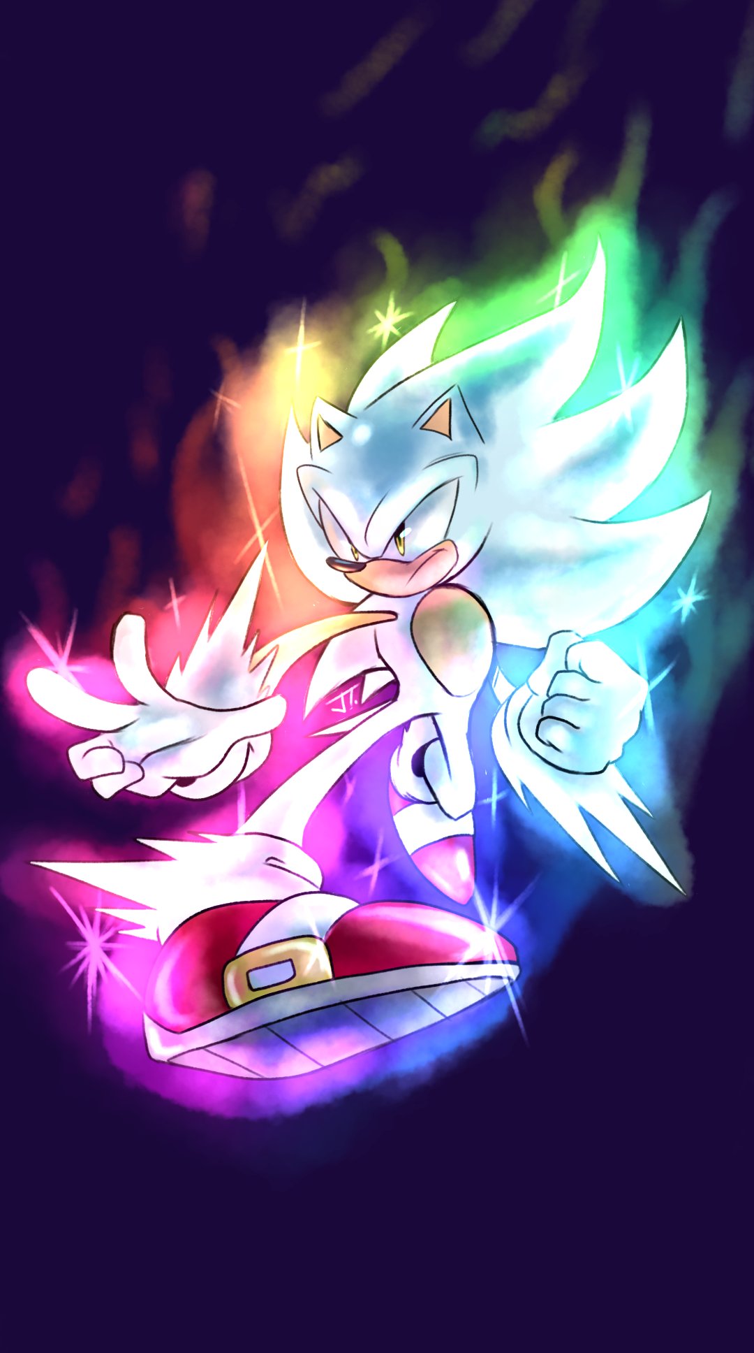 I drew Darkspine sonic!!!!!!!!!!!!!!!!!!!!!