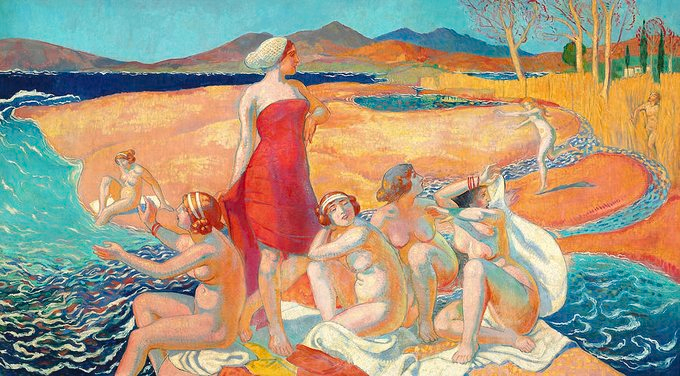 theartnotes's tweet photo. #theartnotes
Maurice Denis was a French painter, decorative artist and writer, who was an important figure in the transitional period between impressionism and modern art.
Odysseus Awakening. https://t.co/cKbDW0k2ay