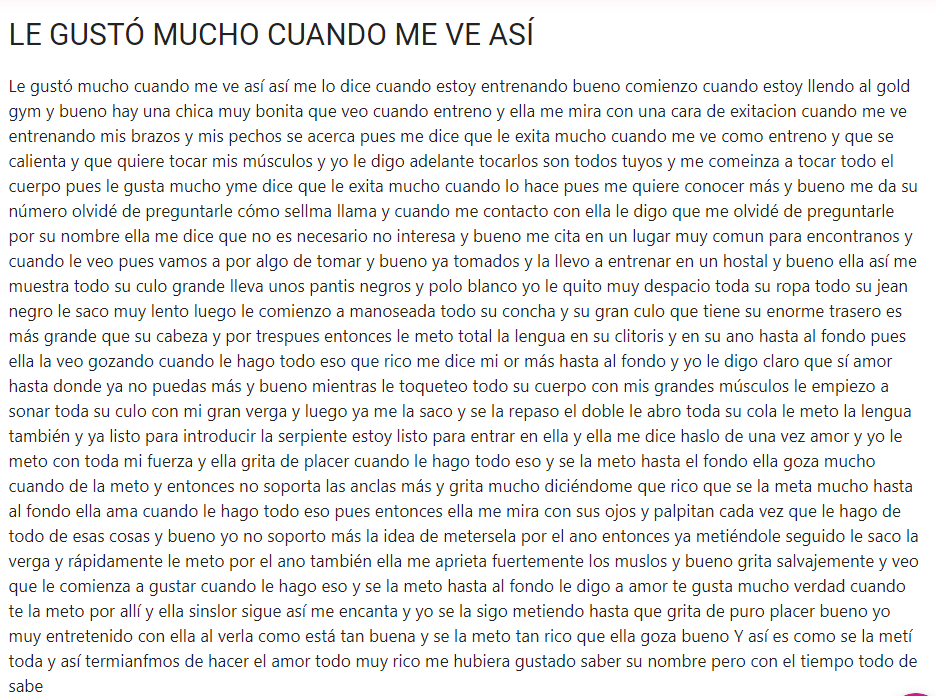 Cybercoxxxrelatos’s pics and videos