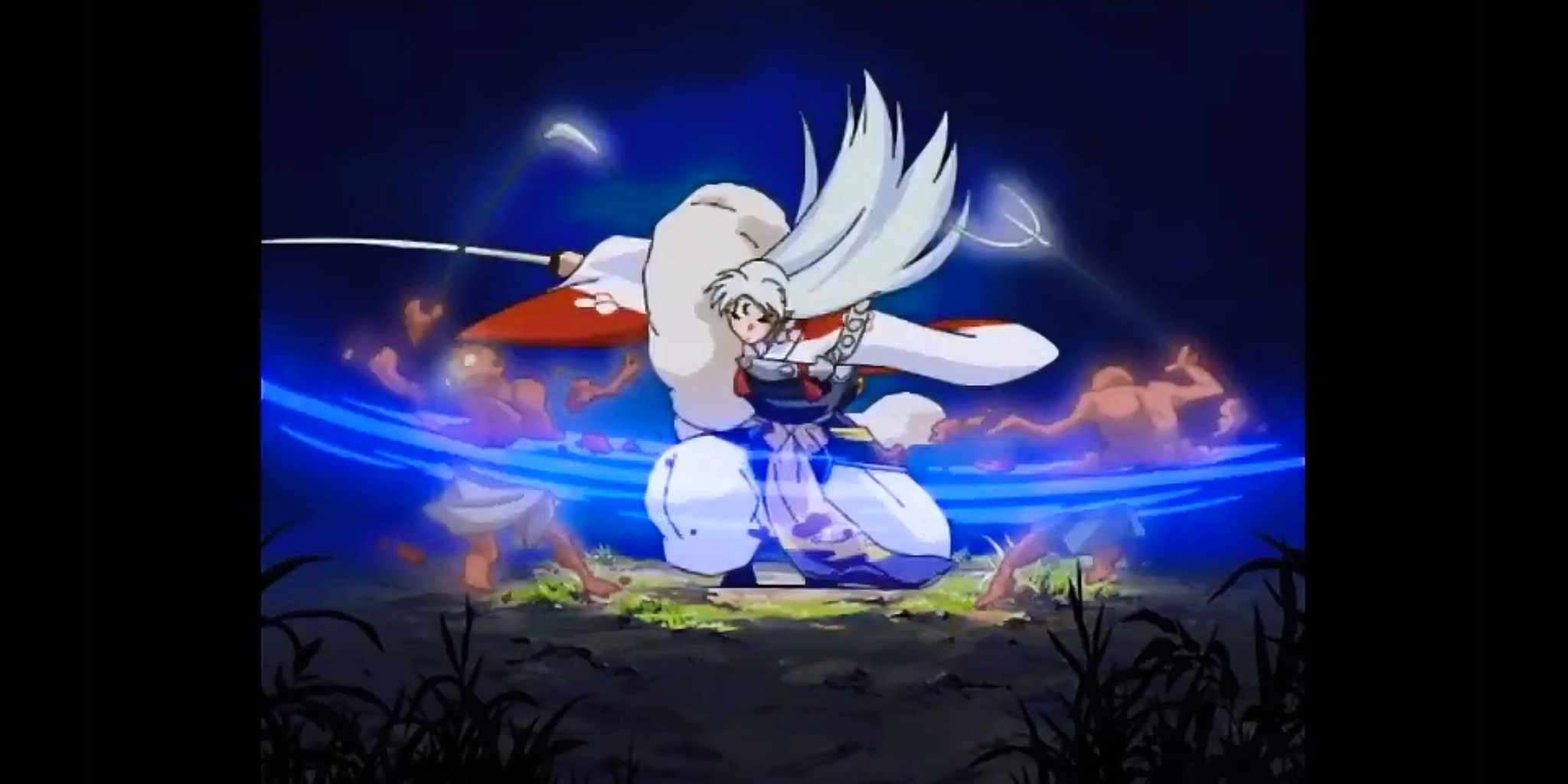 幻狼 犬夜叉のopみてて今気づいたんだけどここの殺生丸は天生牙振ってるだけかと思ってたらあの世の使い斬ってたのか ずっと振ったエフェクトかと思ってた