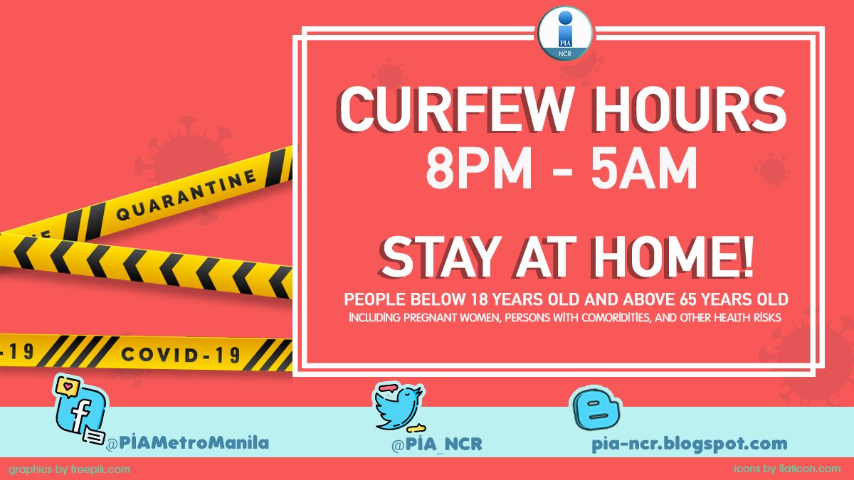 PIA_NCR's tweet image. Metro Manila is under #MECQ from April 12-30. 

Here are the guidelines you need to remember and follow:

#COVID19PH