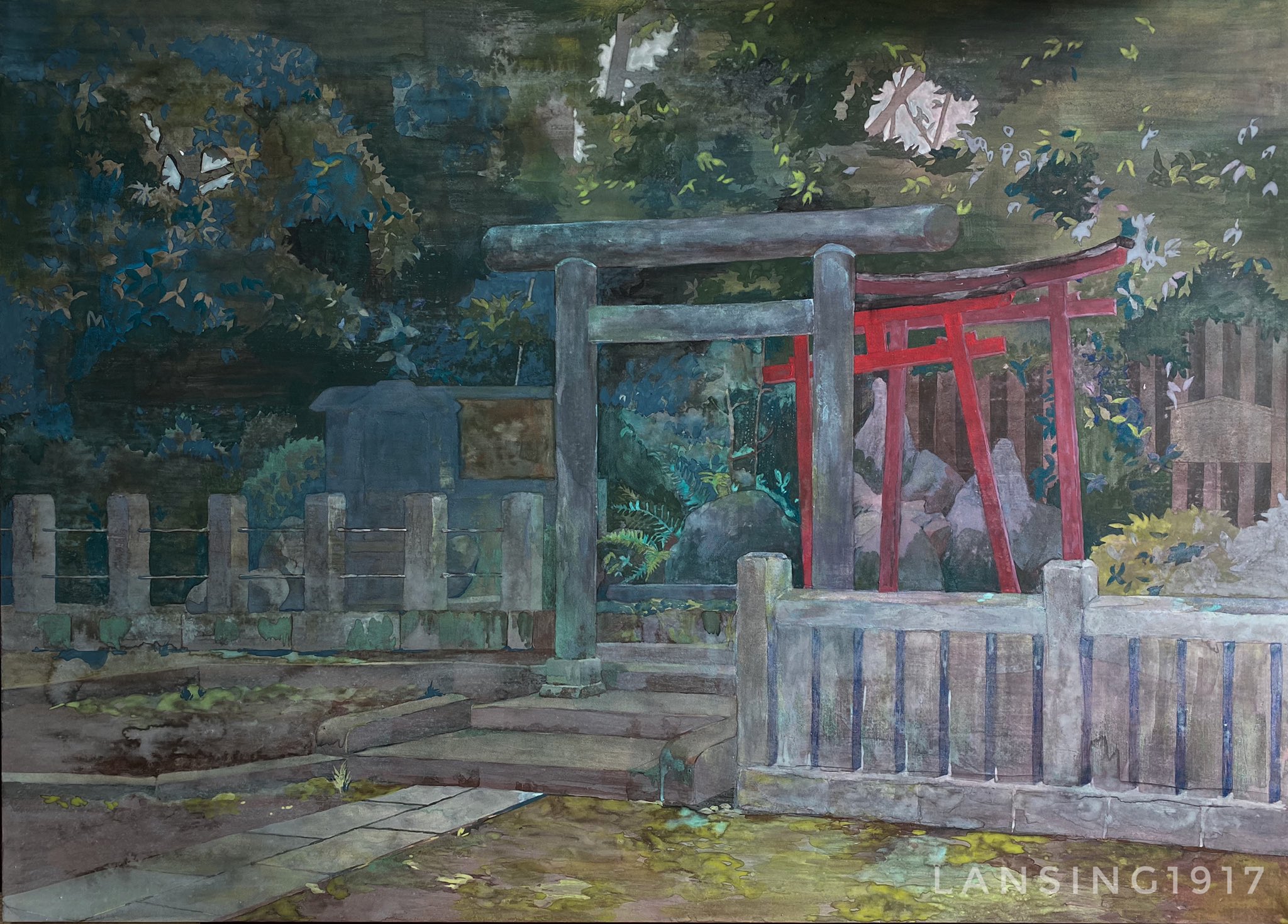切り絵 石井一臣 原画 直筆サイン入り 妙義神社 群馬県 1点物 美術品 切り絵 石井一臣 原画 直筆サイン入り 妙義神社 群馬県 1点物