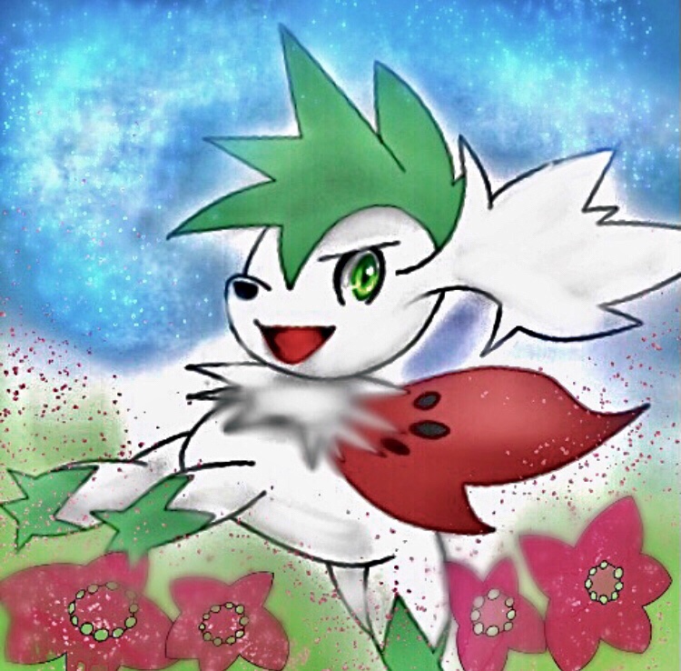 シェイミ スカイフォルム シェイミの日 Luca 7月16日はルカリオ生誕祭21のイラスト シェイミ スカイフォルム シェイミの日 Luca 7月16日はルカリオ生誕祭21のイラスト