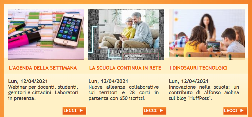 fmdigitale's tweet photo. Buongiorno a tutti! 
Cominciamo la settimana condividendo l'agenda degli eventi live e degli appuntamenti formativi per tutti, studenti, docenti, genitori, lavoratori, inoccupati, anziani ecc.
Su https://t.co/8CaUF282G5 nuovo post di @AlfonsoHMolina @HuffPostItalia #innovazione. https://t.co/XUq3JFJreT