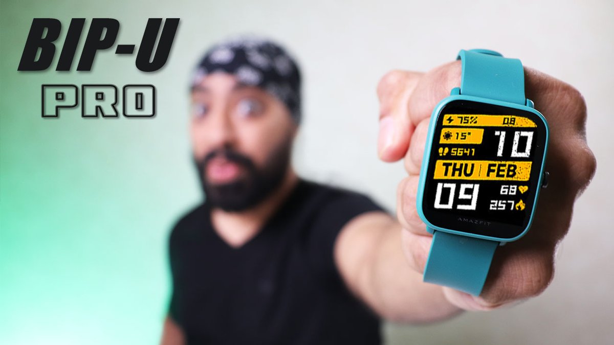 The Wait is OVER!! Amazfit Bip U PRO - Now with Built-in Alexa and GPS - Watch NOW - youtu.be/Q9HcGmPpe6M

@AmazfitIndia @AmazfitGlobal @ZeppGlobal #AmazfitBipUPro #BipUPro #KoiBahanaNahi