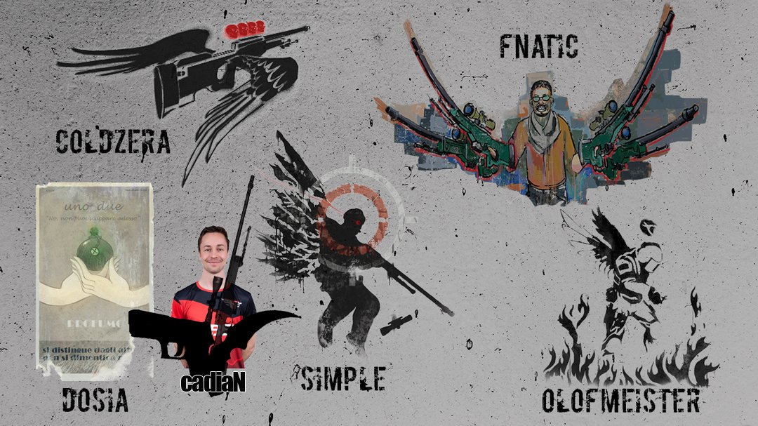 AndiGAMETV's tweet photo. What a play by @caspercadiaN 😎i am fucking speechless! Even if you ignore the fact that he wins the titel with this play, he deserves something special!

#cadiaNgraffiti NOW @CSGO @ESL @ESLCS https://t.co/DVHWzaITqA