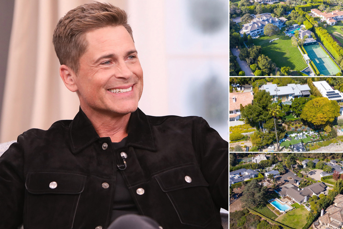 Rob Lowe 'literally' just dropped $47M on three mansions