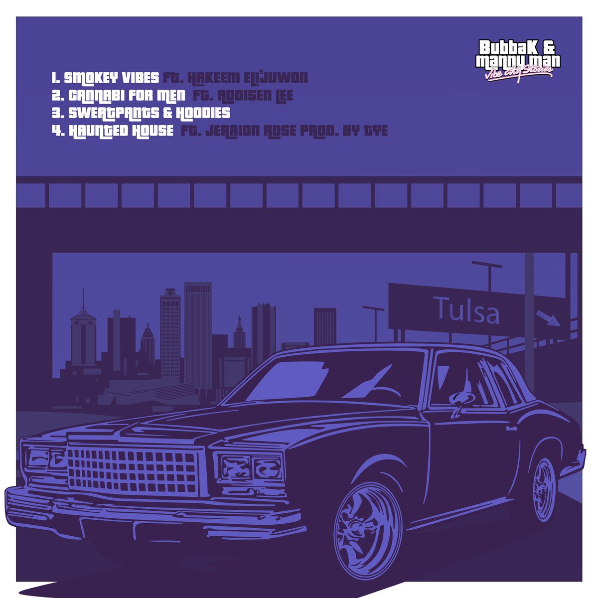 BubbaK_'s tweet photo. Vibe City Stories EP... 
BubbaK &amp; Manny Man

Mixed by: @iammedisin 
Feats by: @EZyunglyfe @makenleyaddisen &amp; Jerrion Rose 🥀 

Release Date: 4/20/21 .. Have ya smoke ready 🔥💨 #gasonly #dopemusic https://t.co/DfpWipejMZ