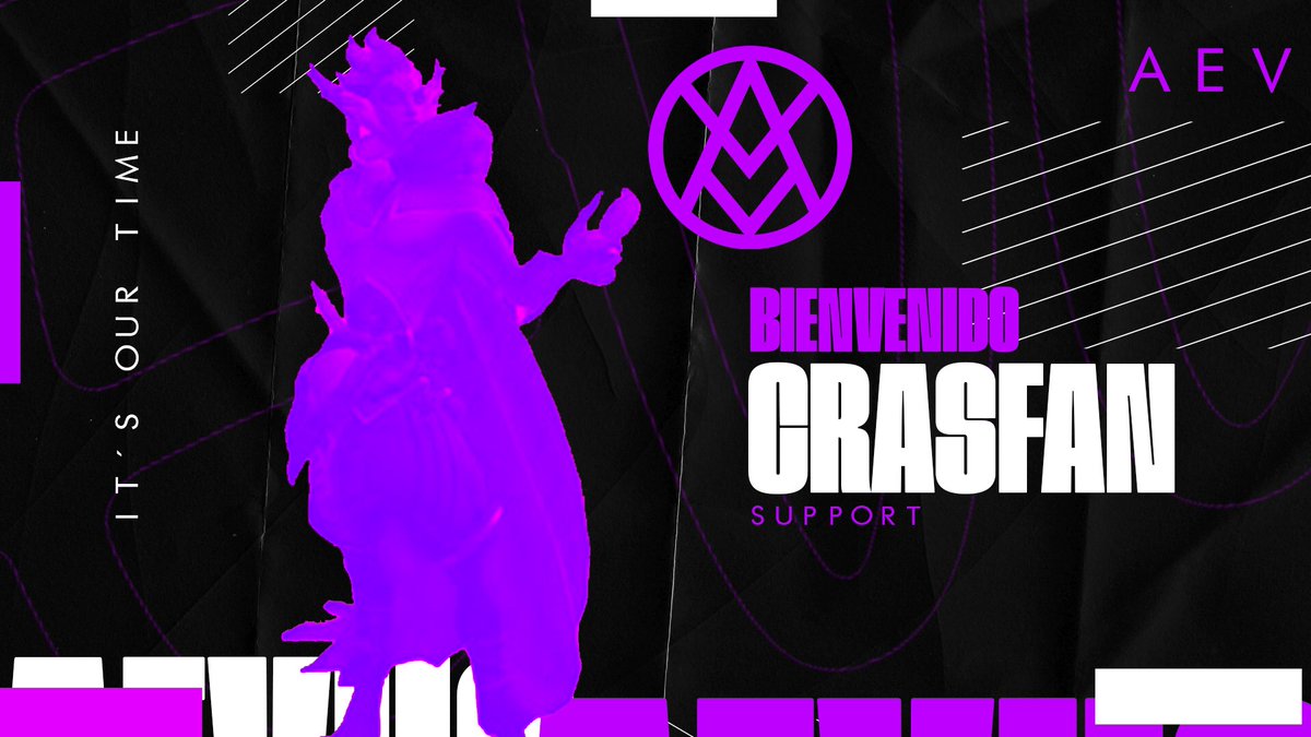 #WR | ¡PRESENTACIÓN!

Le damos la bienvenida a este grandísimo jugador que dará todo por nuestro equipo. 😎

Esperamos grandes cosas de ti. 💜

#ItsOurTime ⏳