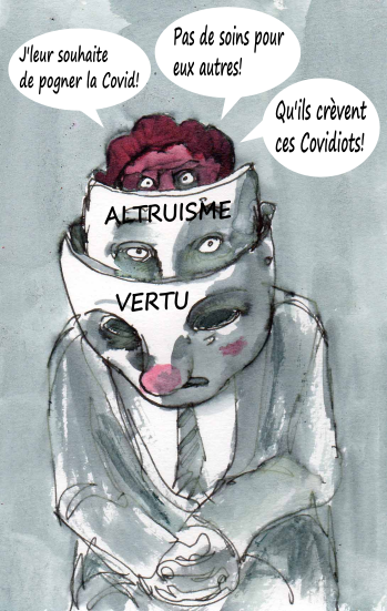Gab1StJean's tweet photo. @broussej @tvanouvelles Bon! La pseudo-altruiste a eu son vaccin; elle est rassurée maintenant et elle va peut-être nous crisser patience? https://t.co/8hPFUp7fD8