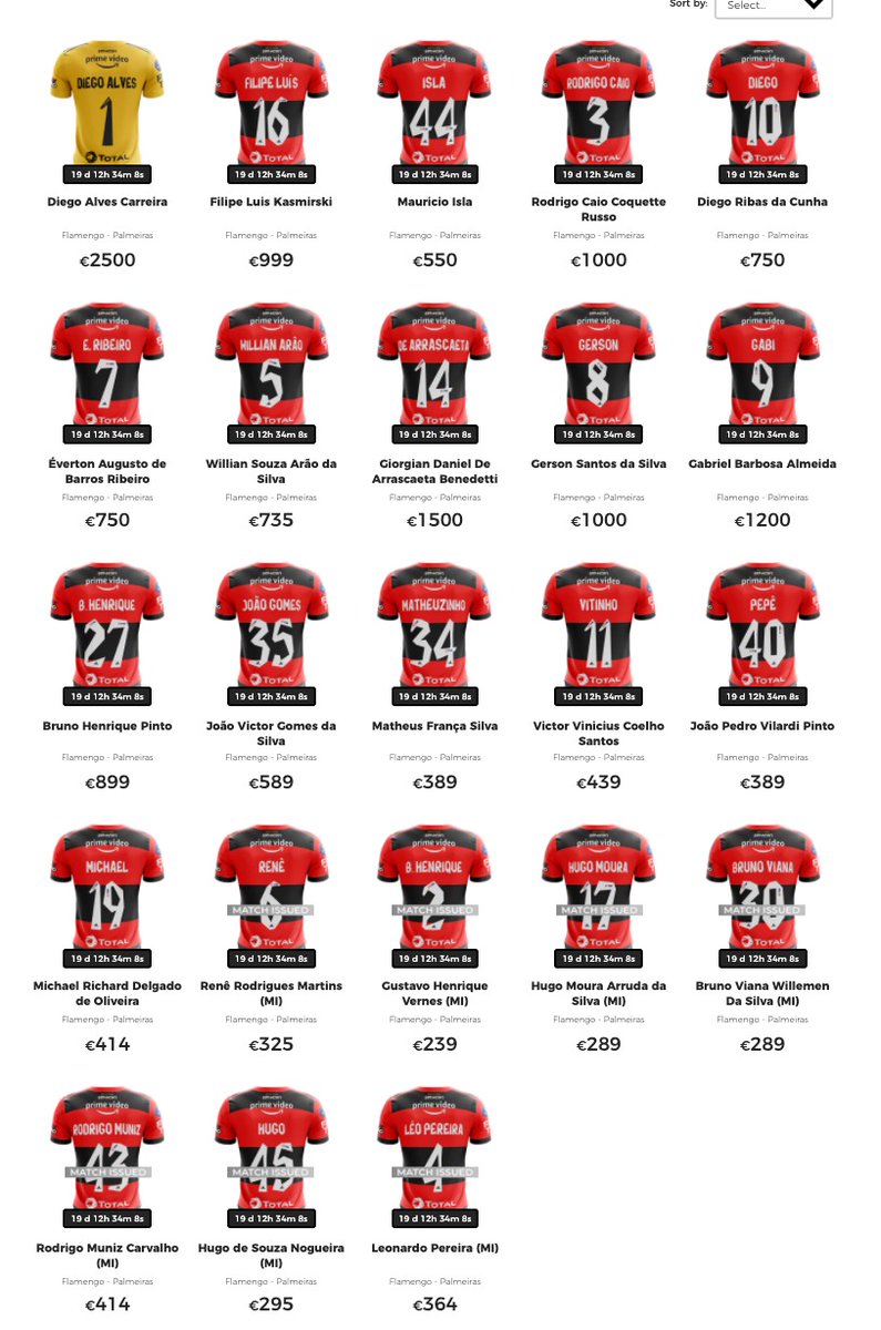 venecasagrande's tweet photo. Como vocês já sabem, o Flamengo está leiloando as camisas usadas pelos jogadores na final da Supercopa para ações contra a fome. Até agora, o leilão já arrecadou €16 mil e ainda tem mais 10 dias. Será uma ótima quantia para as ações da área de Responsabilidade Social do clube. https://t.co/Y7C4evLzp7