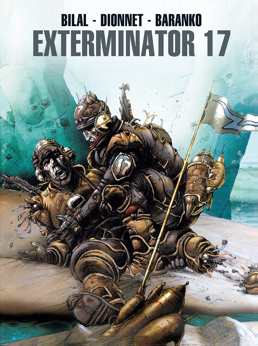Another story I loved was from Jean-Pierre Donnet and Bilal is "exterminator 17" might add a "17" Patch somewhere... 