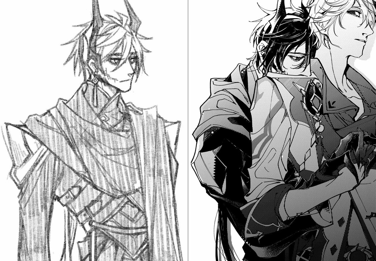 It's like the progress of rendering
I hope he turned out decent enough gosh 