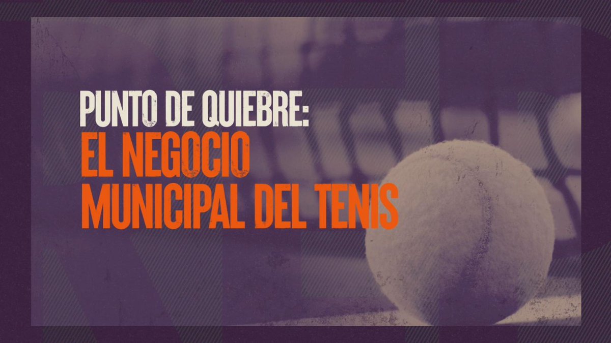 T13's tweet photo. #ReportajesT13 | Clínicas de tenis en la mira de la Contraloría.

EN VIVO por #T13Central 📺 » https://t.co/YFAKhcBeum https://t.co/F5ASk7pRcR