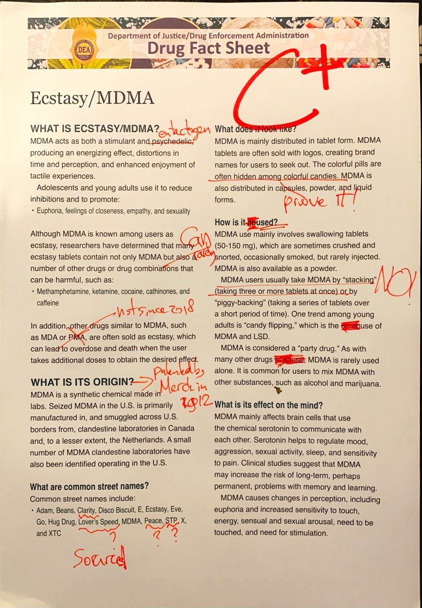 DrugCheckingDay's tweet photo. Lastly, Here are some taks you can start with RIGHT AWAY. to improve your harm reduction efficacy. Start now because there's a lot to do! 
PS same goes for @DEA, your factsheets are bellow kindergarden level. That's just sad and pathetic. Go back to school and learn the facts! https://t.co/NjWdw3jVNQ
