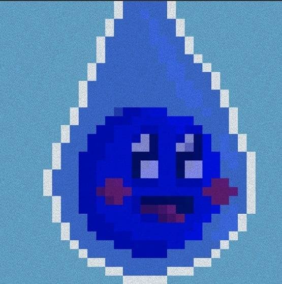ThePhelo's tweet photo. #pixelartist #pixelart #water #blue #slime https://t.co/Q3kiPQO3ln