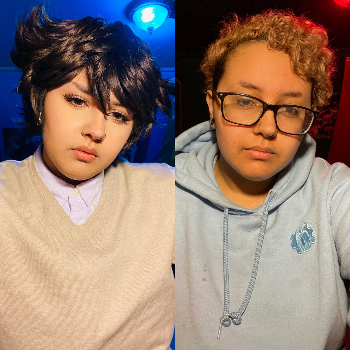 Adding back onto this thread because I think repainting my room somehow fixed my problem??? The only difference in these photos is that and the blue to red lights Before repainting vs after repainting