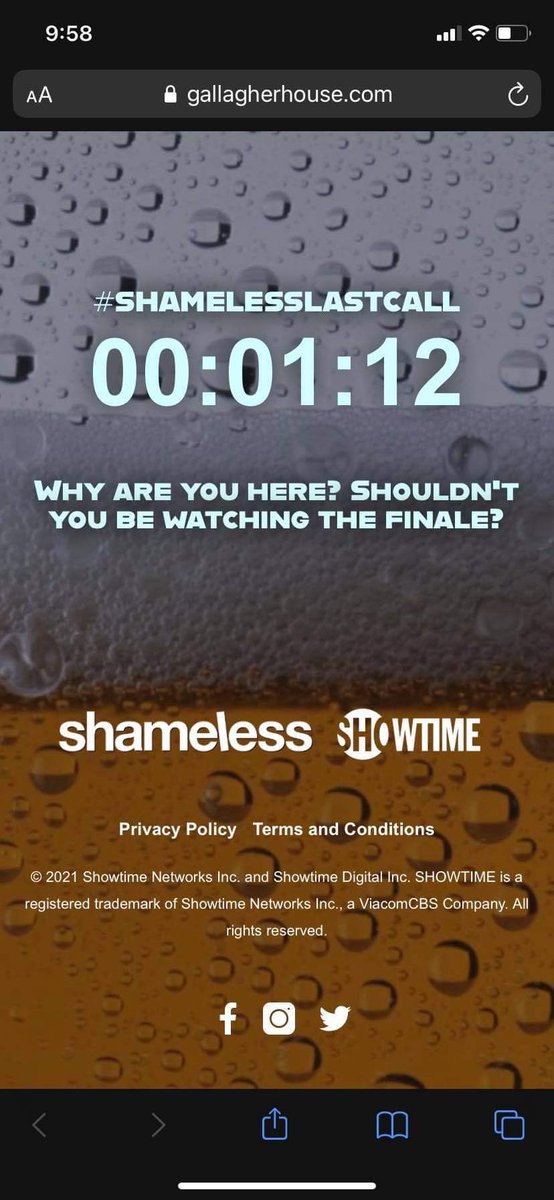 5waggman's tweet photo. Can’t believe it’s over 😭#ShamelessLastCall #ShamelessFinale https://t.co/AgSfaPDLRL