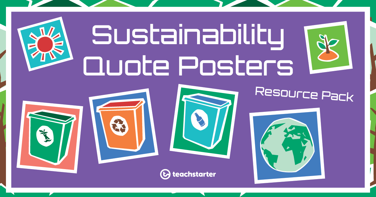 I will be decorating my classroom with these Sustainability posters so my students are always reminded of the importance of sustainable practices. What are some other ways we can reiterate to our students the importance of sustainability? #SDG12  bit.ly/3wGI1mK