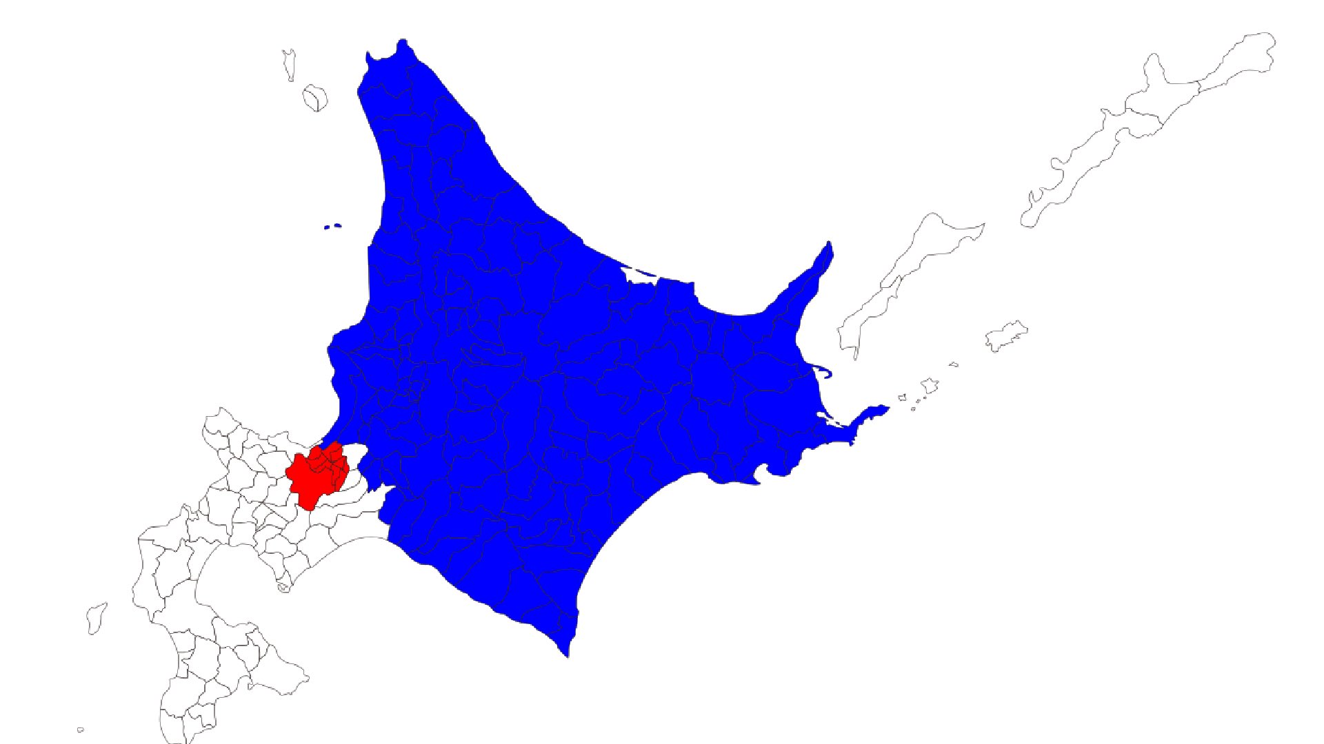 北海道の人口は 赤い部分と青い部分の人口がほぼ一緒だという事実 話題の画像プラス 北海道の人口は 赤い部分と青い部分の人口がほぼ一緒だという事実 話題の画像プラス