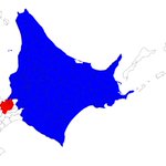 北海道の人口は？赤い部分と青い部分の人口がほぼ一緒だという事実!
