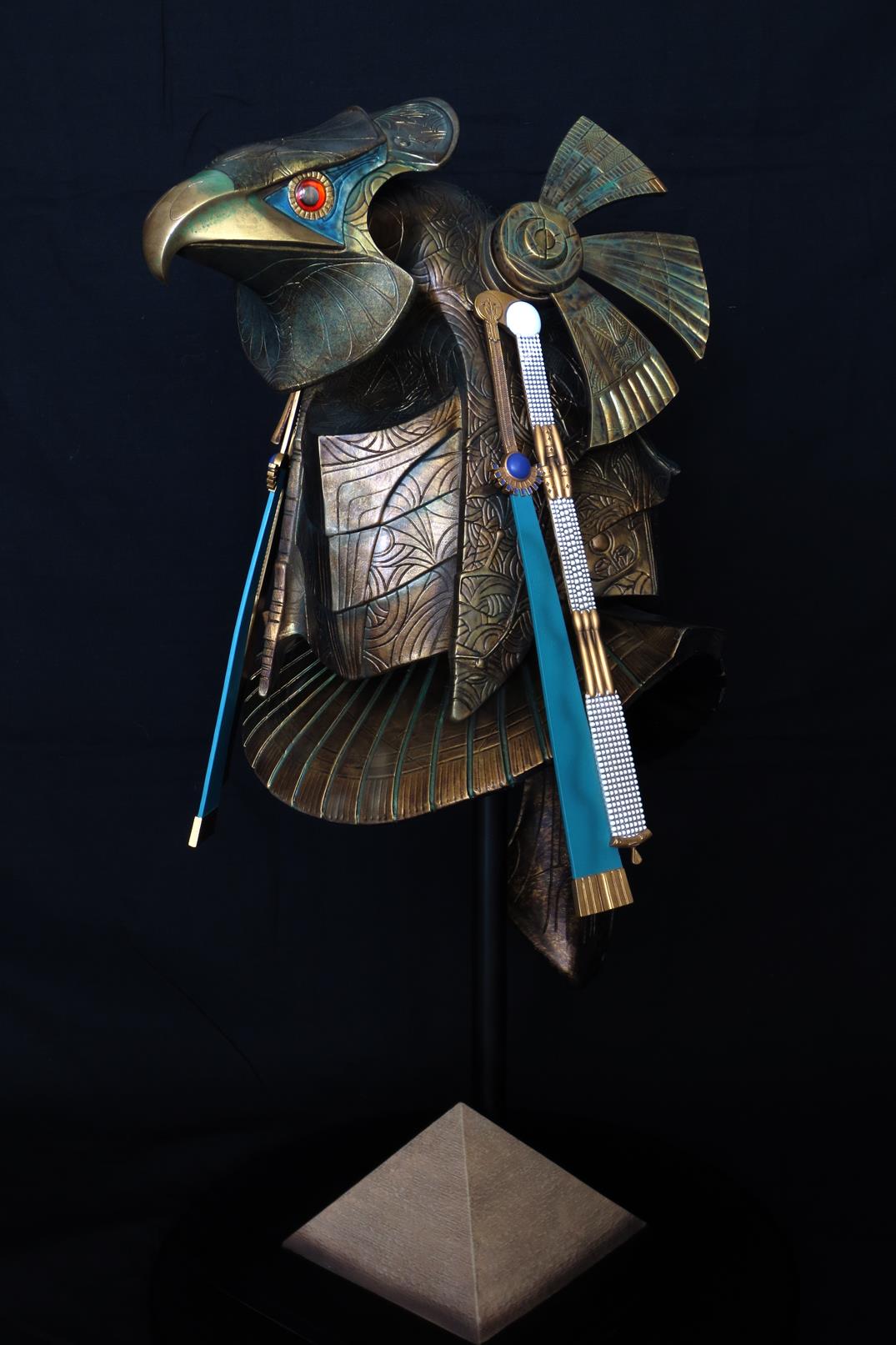 日本製/今治産 「スターゲイト」スタチュー３体（ラー、アヌビス