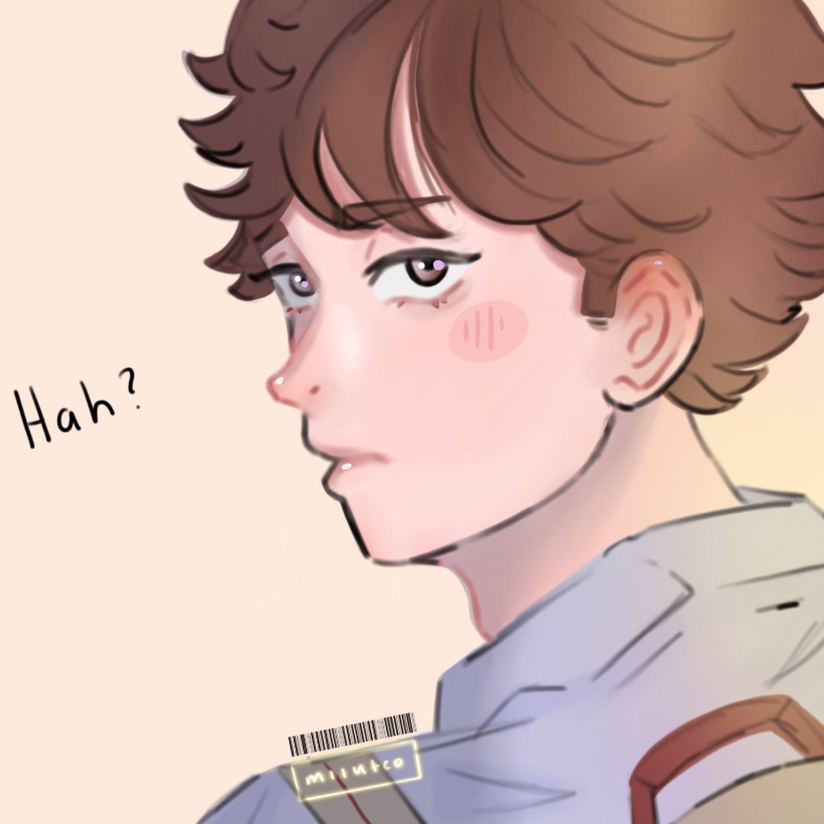 miiuteo's tweet photo. Oops new style who this? 
#haikyuu #haikyuufanart #oikawa #tooru #oikawatooru #ハイキュー https://t.co/GAoUgQAjSF