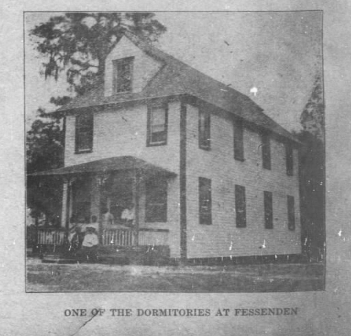 From what I can gather, Fessenden had many buildings. It was a campus. Here are a dorm and a business office.