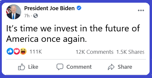DefendDemLeague's tweet photo. Remarkable, I actually believe this President when he says he cares about America's future. How far we've come🥺 #BidenHarris https://t.co/b4Fo7qcgZx
