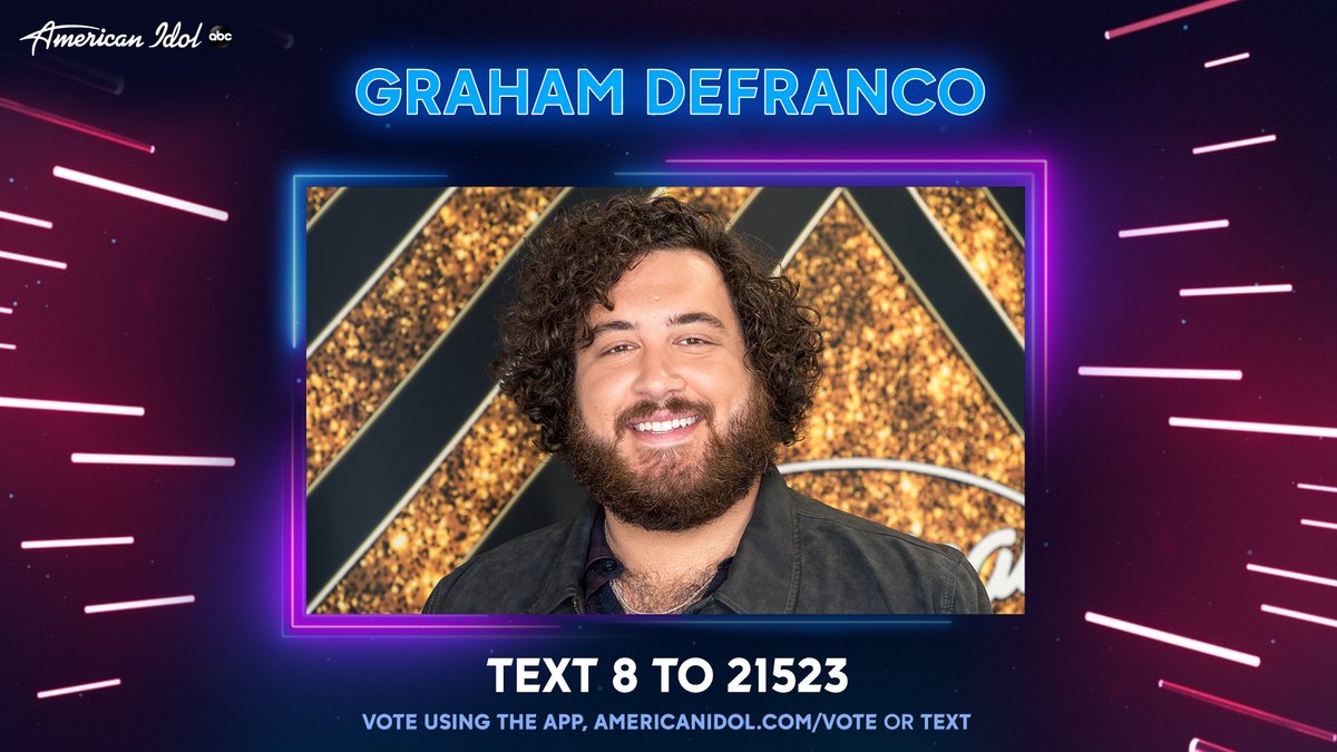 VOTING IS OPEN!!! You can vote 30 times, 10 per method. What methods?

1. Text “8” to 21523 up to 10 times
2. Use the #americanidol app to vote 10 times
3. Go to the website idolvote.abc.com to vote 10 more times

10+10+10=30 votes you can do for me. I’ll love you forever.