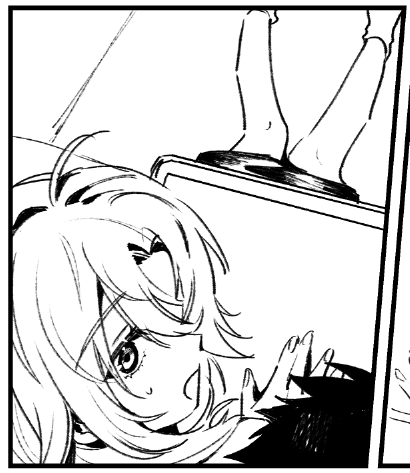 前に描いてた多分没の趣味の漫画です 