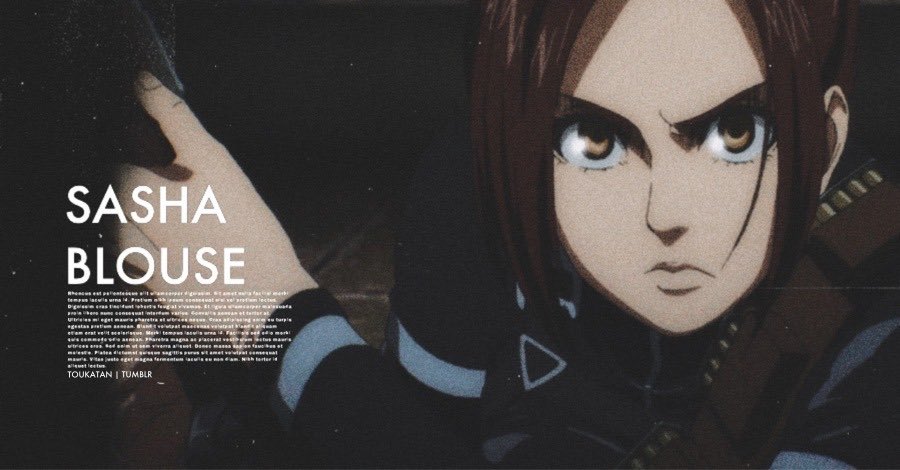 wingsofbraus's tweet image. —— ❜
     ⠀⠀「 ❝ SHE  SAVED  ME. . .
⠀⠀⠀⠀⠀ FROM  THIS⠀GOOD  FOR
⠀⠀⠀⠀⠀ NOTHING  WAR . . . ❞ ⠀」⠀⠀⠀⠀⠀
 ⠀⠀⠀⠀⠀ ⠀S  A  S  H  A   B  R  A  U  S

⠀⠀⠀⠀⠀ THE⠀⠀➳ ⠀HUNTRESS      ⠀⠀⠀⠀⠀  OF  DAUPER  VILLAGE 

    「   #AOTRP  #SNKRP  ⠀」