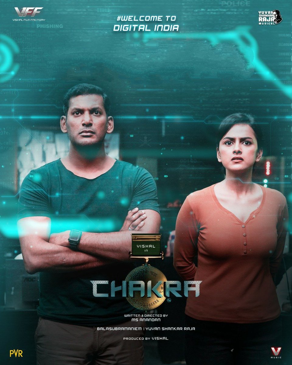 #Chakra performing well in BOX OFFICE and Enters into successful 8Th Week Thanks to Our Audience To Reach Massive Hit In Box Office #vishalchakra
@VishalKOfficial  @thisisysr @VffVishal @AnandanMS15 @johnsoncinepro @baraju_SuperHit @ajay_64403  @HariKr_official @VISHAL_SFC