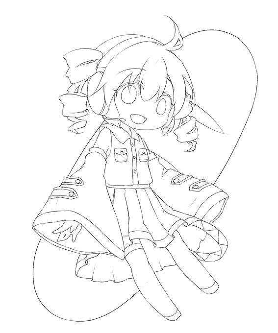 線画を晒すと誰かが色を塗ってくれるかもしれないのtwitterイラスト検索結果 古い順