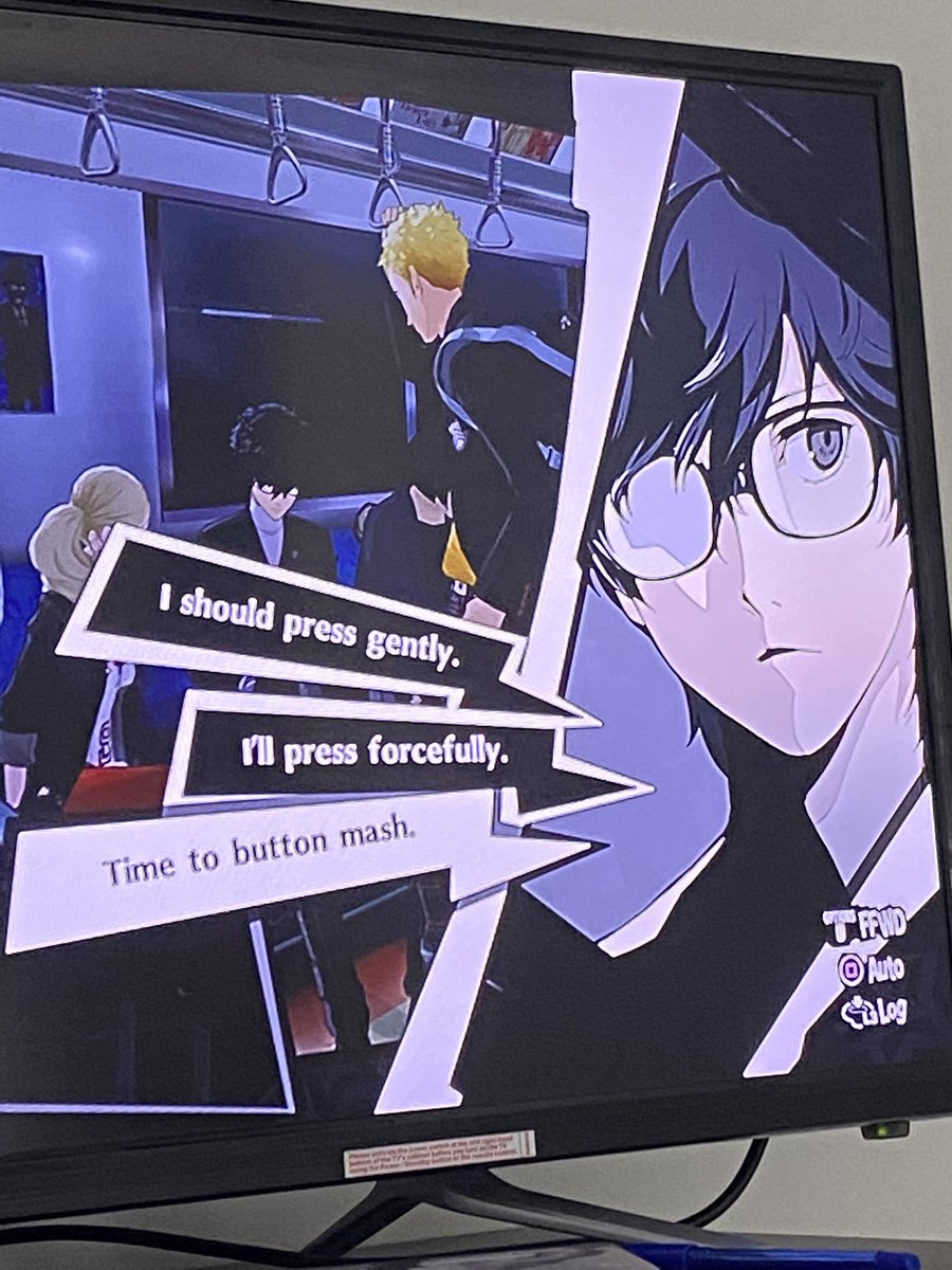 Joker mains after landing a grab